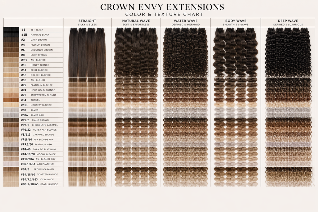 Crown Envy Signature Butterfly Weft Extensions